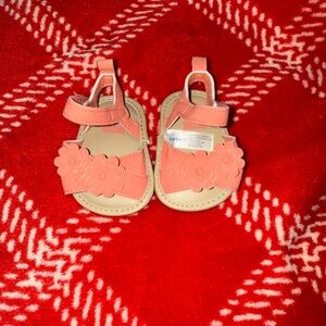 Carter's Pink Sandals Soft Straps Summer